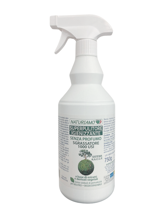 Sanitizing Super Cleaner Degreaser 1000 uses 