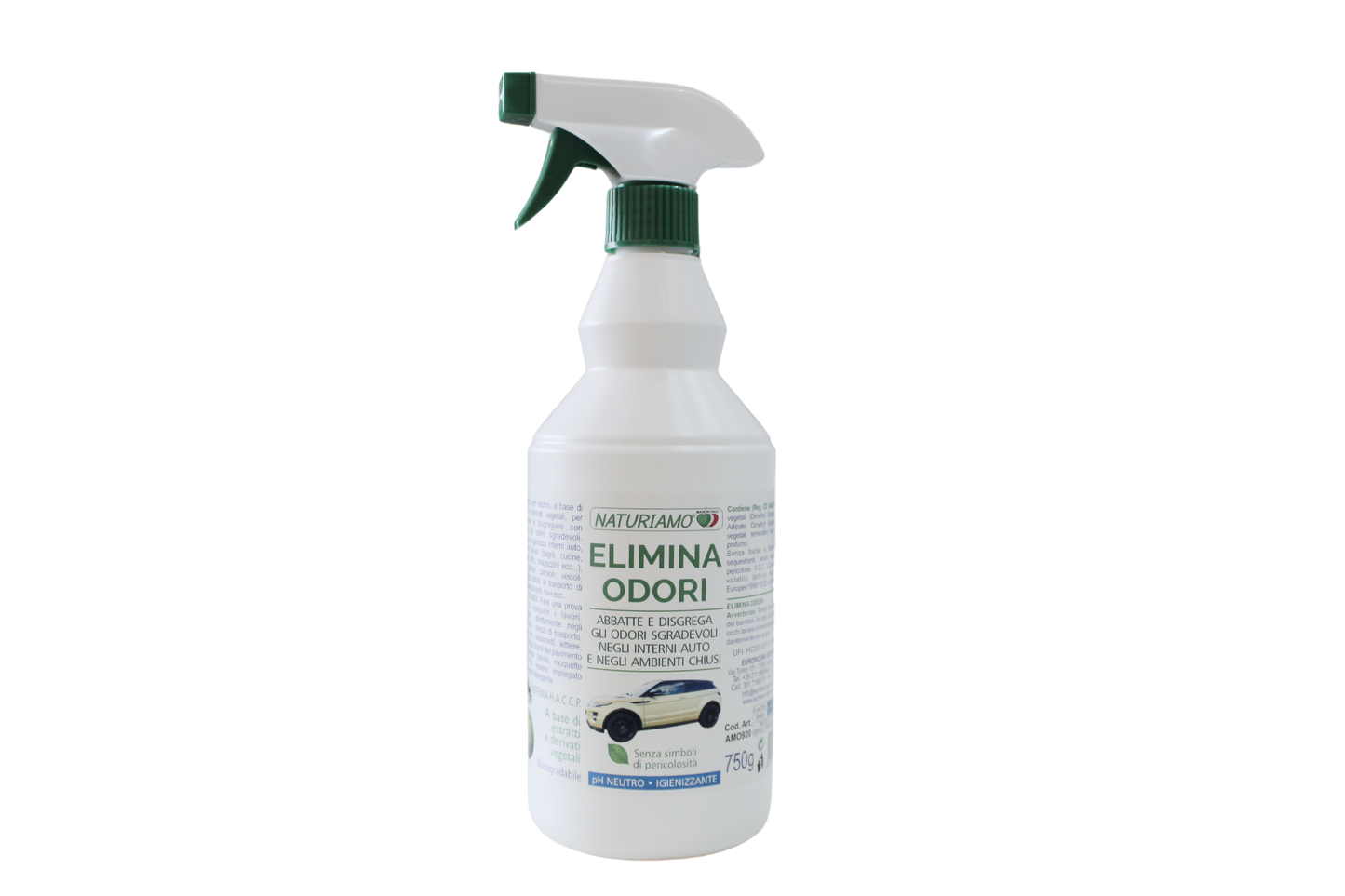 Eliminates Odors for Rooms and Fabrics 750gr